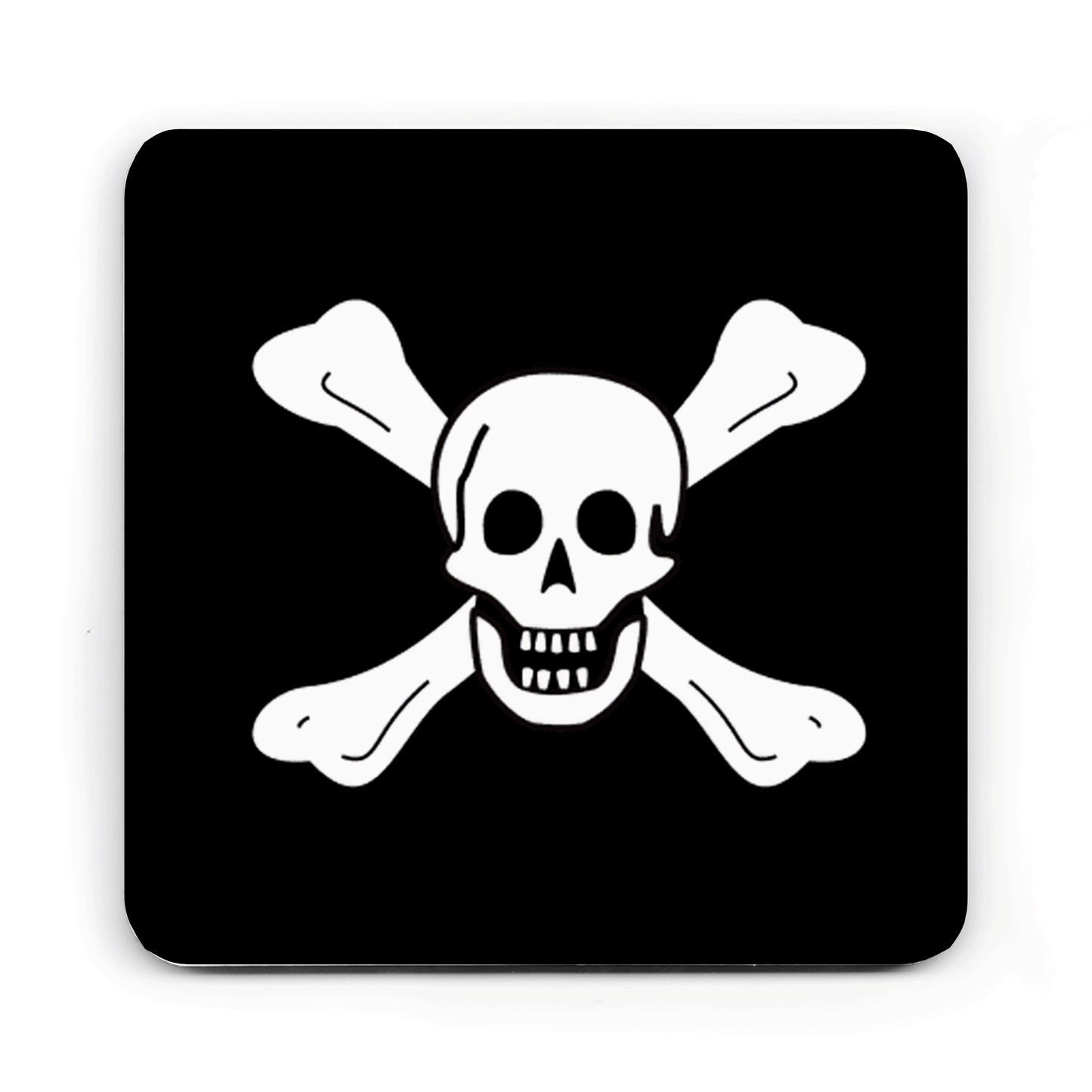 Pirate Hardwood Coaster Set