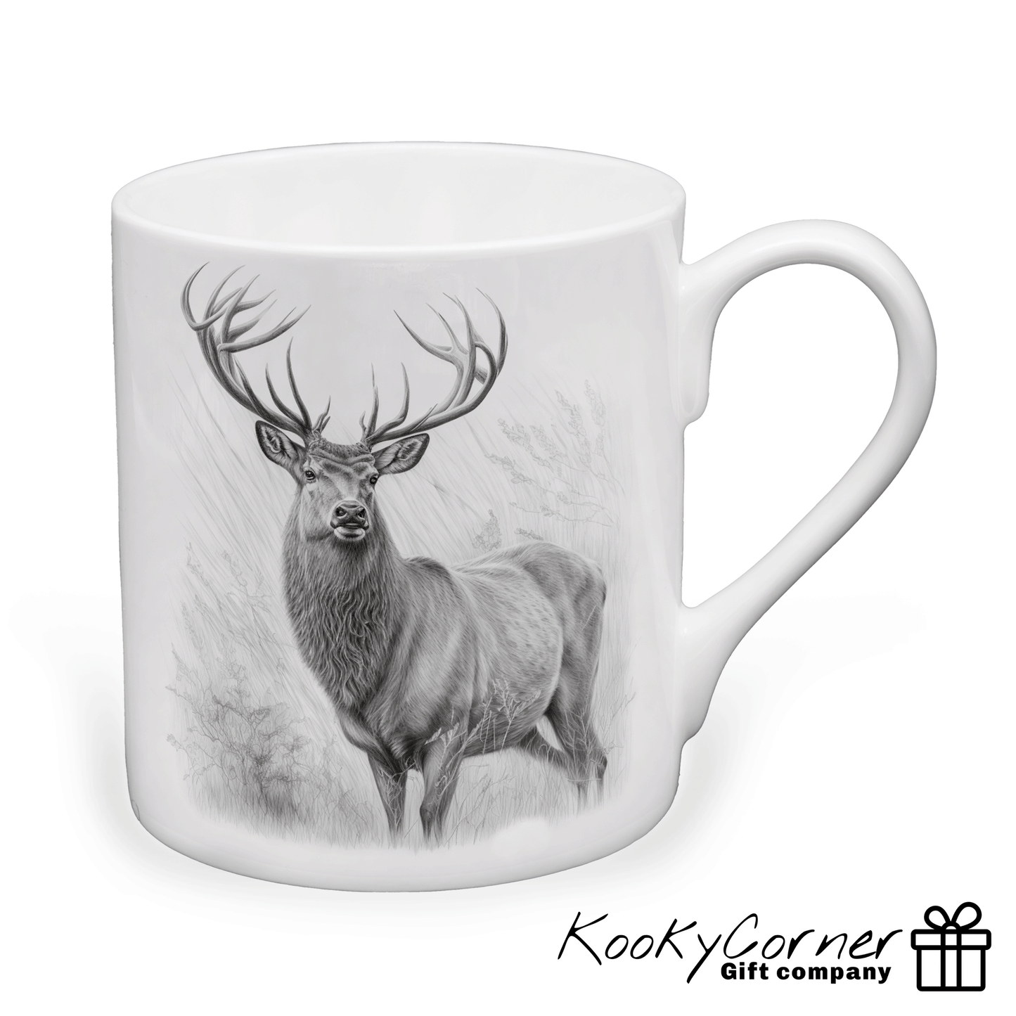 Woodland Animal China Mug Set