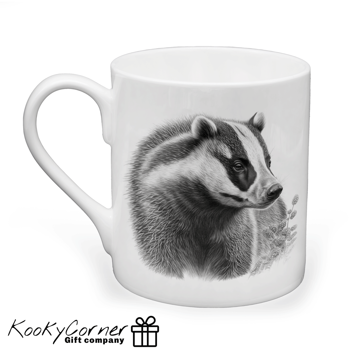 Woodland Animal China Mug Set
