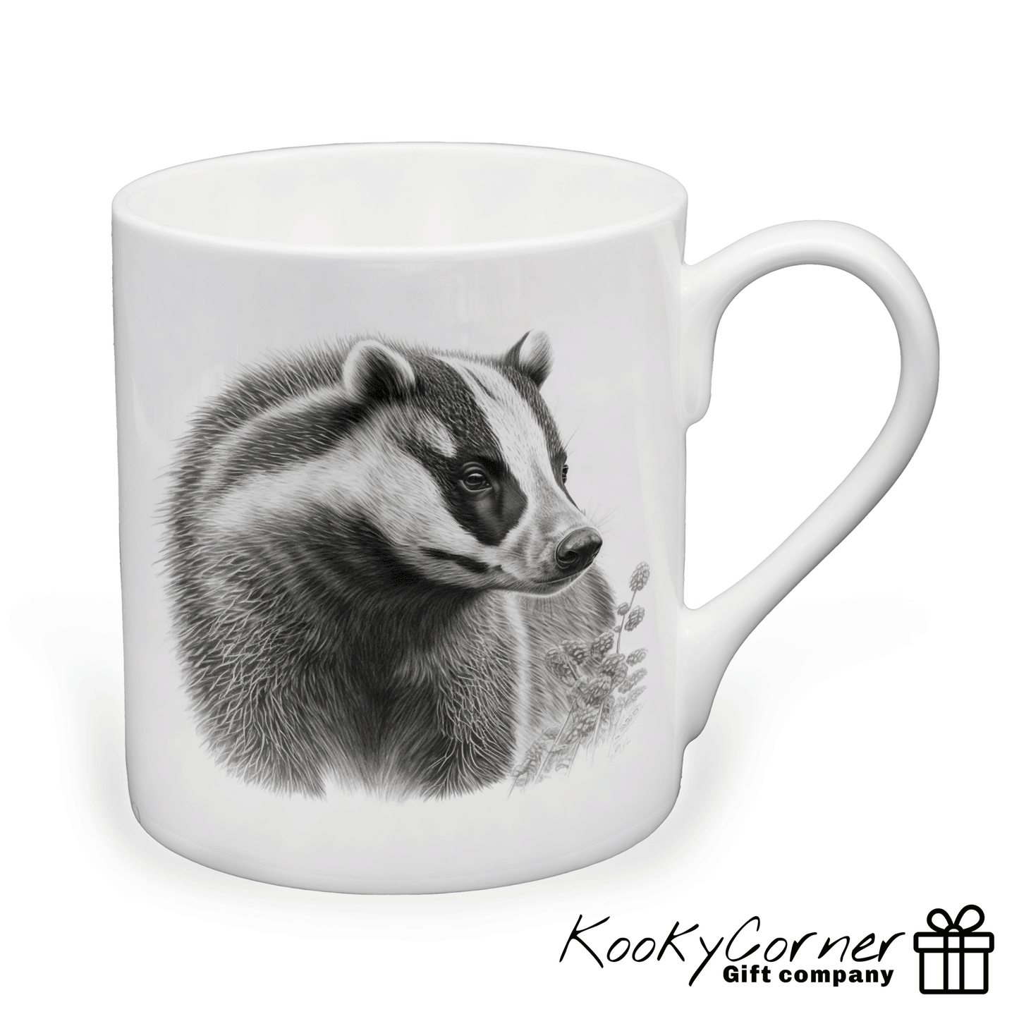 Woodland Animal China Mug Set