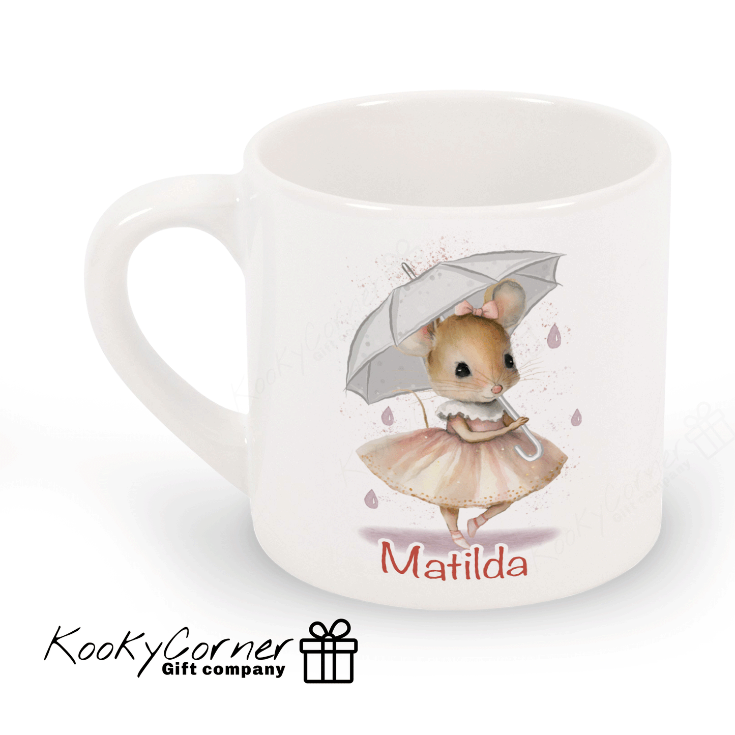 Ballerina Mouse Children's Mug