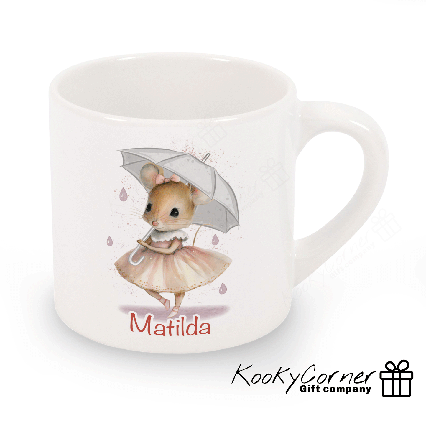 Ballerina Mouse Children's Mug