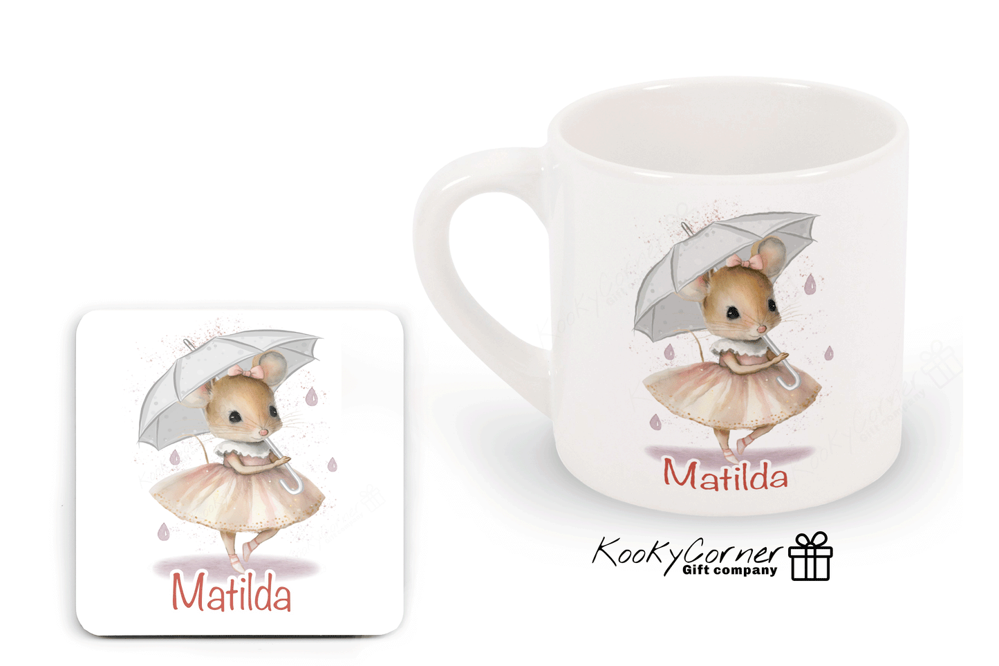 Ballerina Mouse Children's Mug