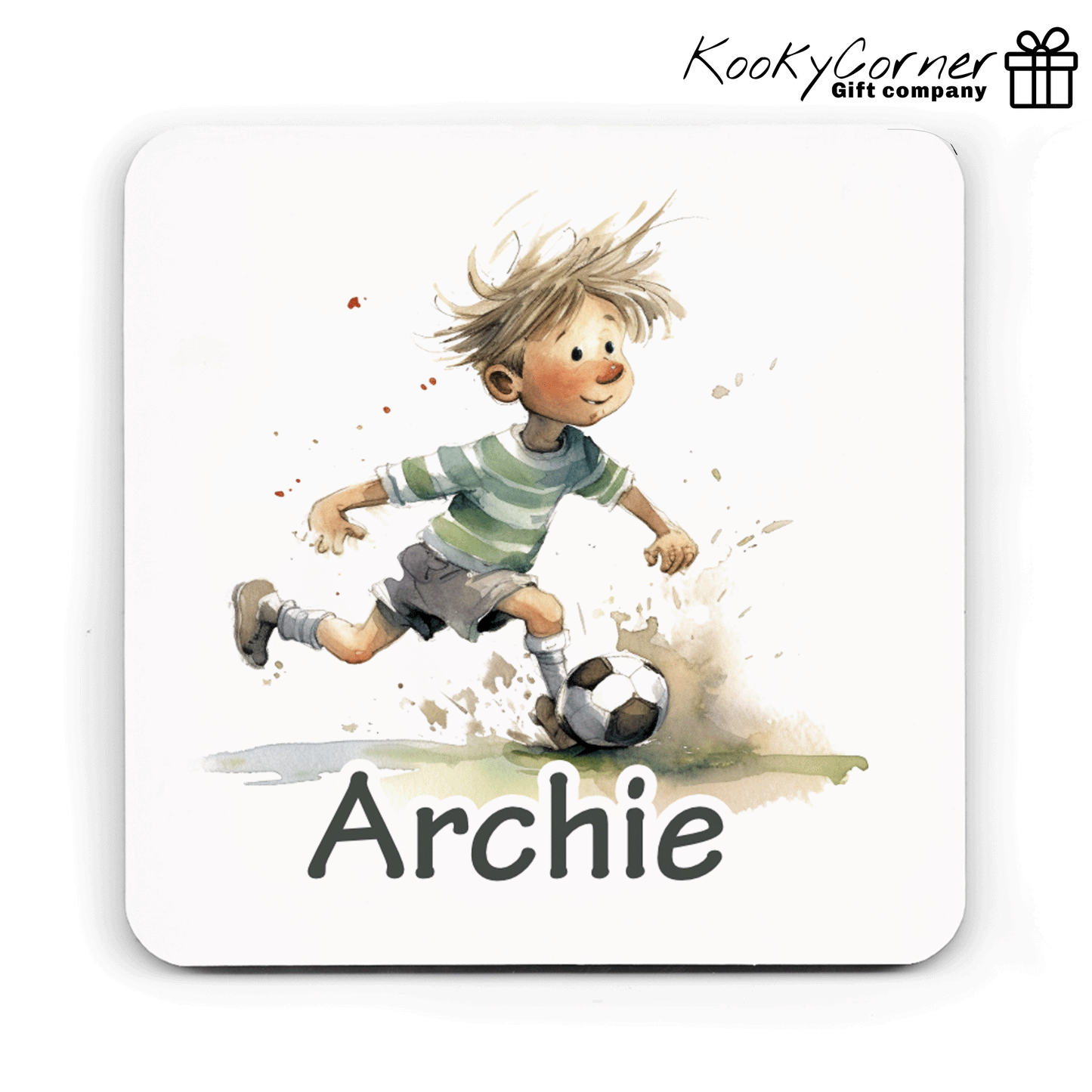 Boy Footballer Children's Mug
