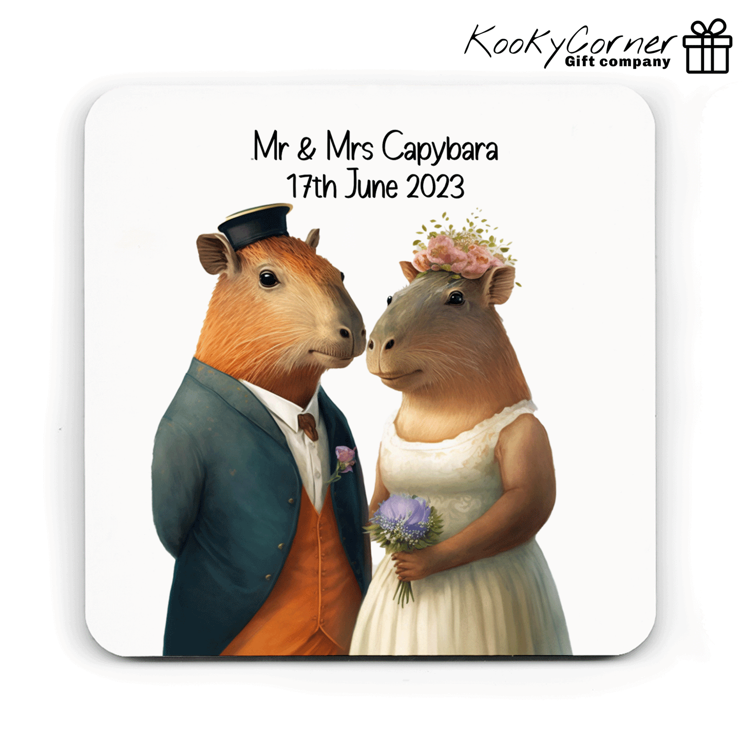 Capybara Wedding Mug
