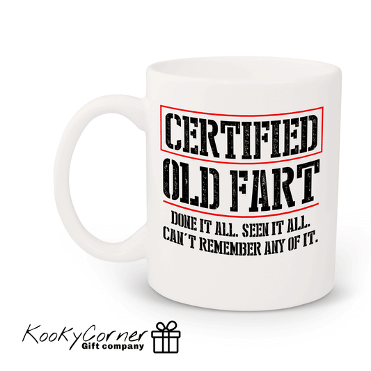 Certified Old Fart Mug