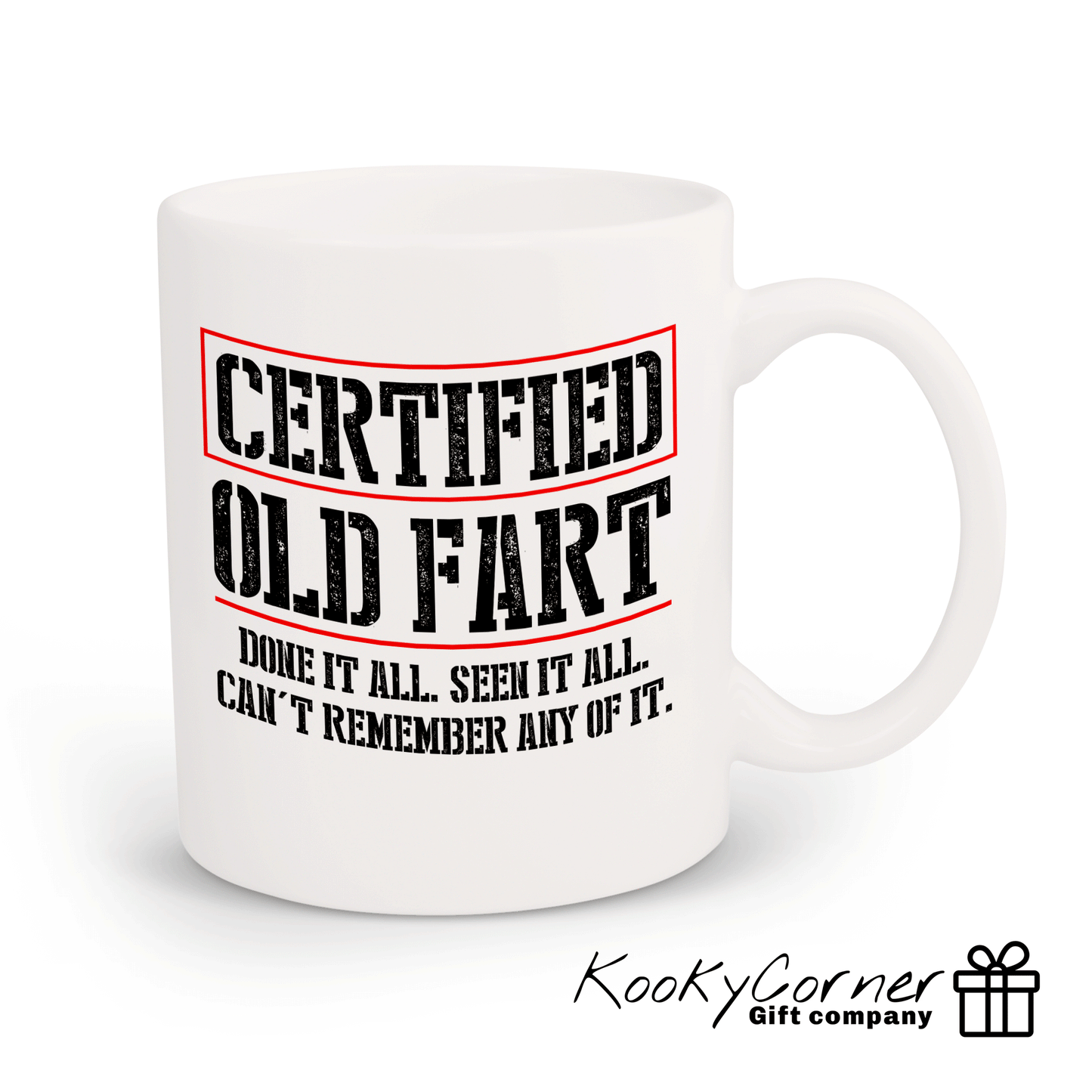 Certified Old Fart Mug