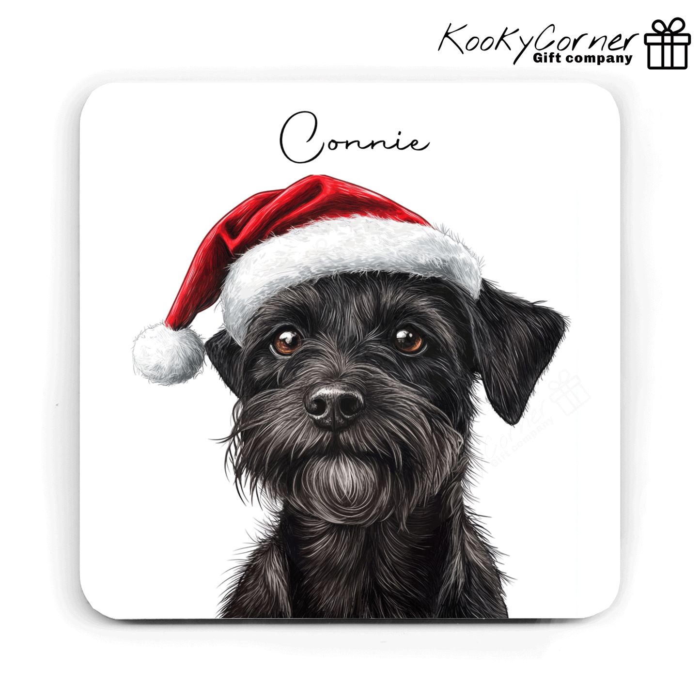 Christmas Patterdale Terrier Mug