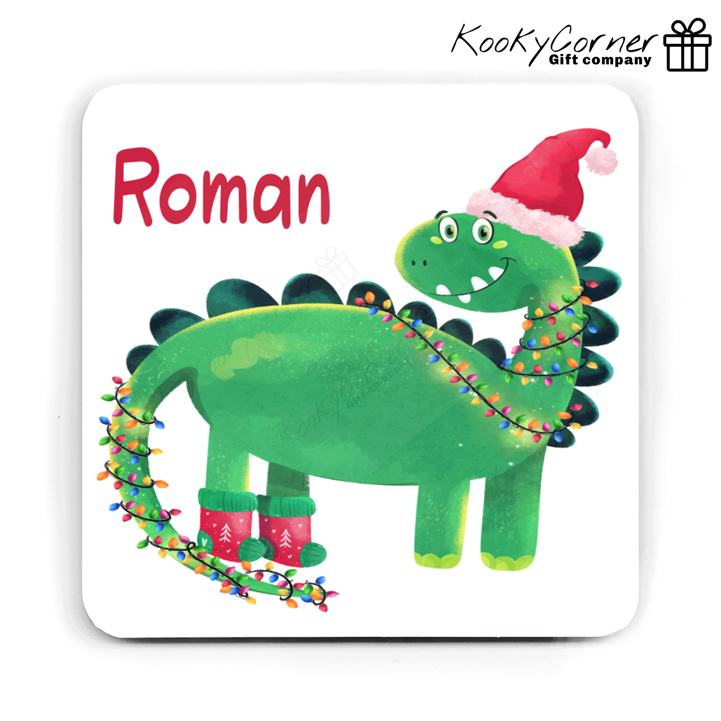 Christmas Dinosaur Children's Mug