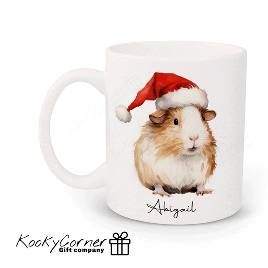 Christmas Guinea Pig Mug