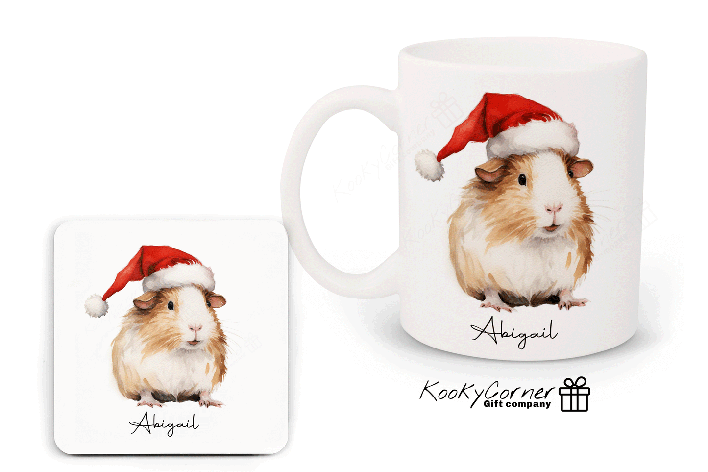 Christmas Guinea Pig Mug