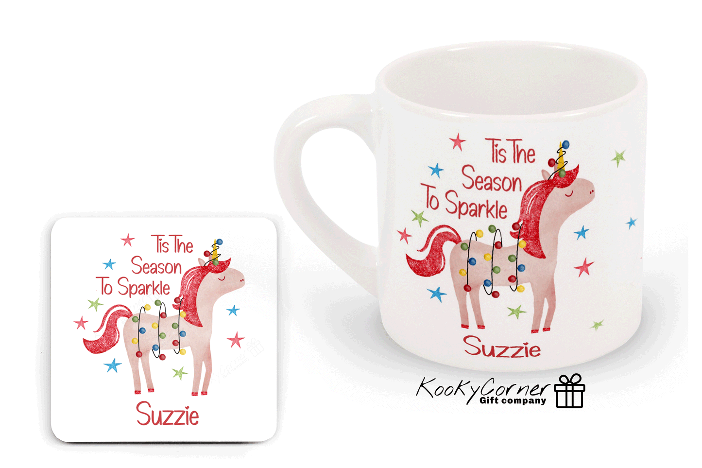 Christmas Unicorn Children’s Mug