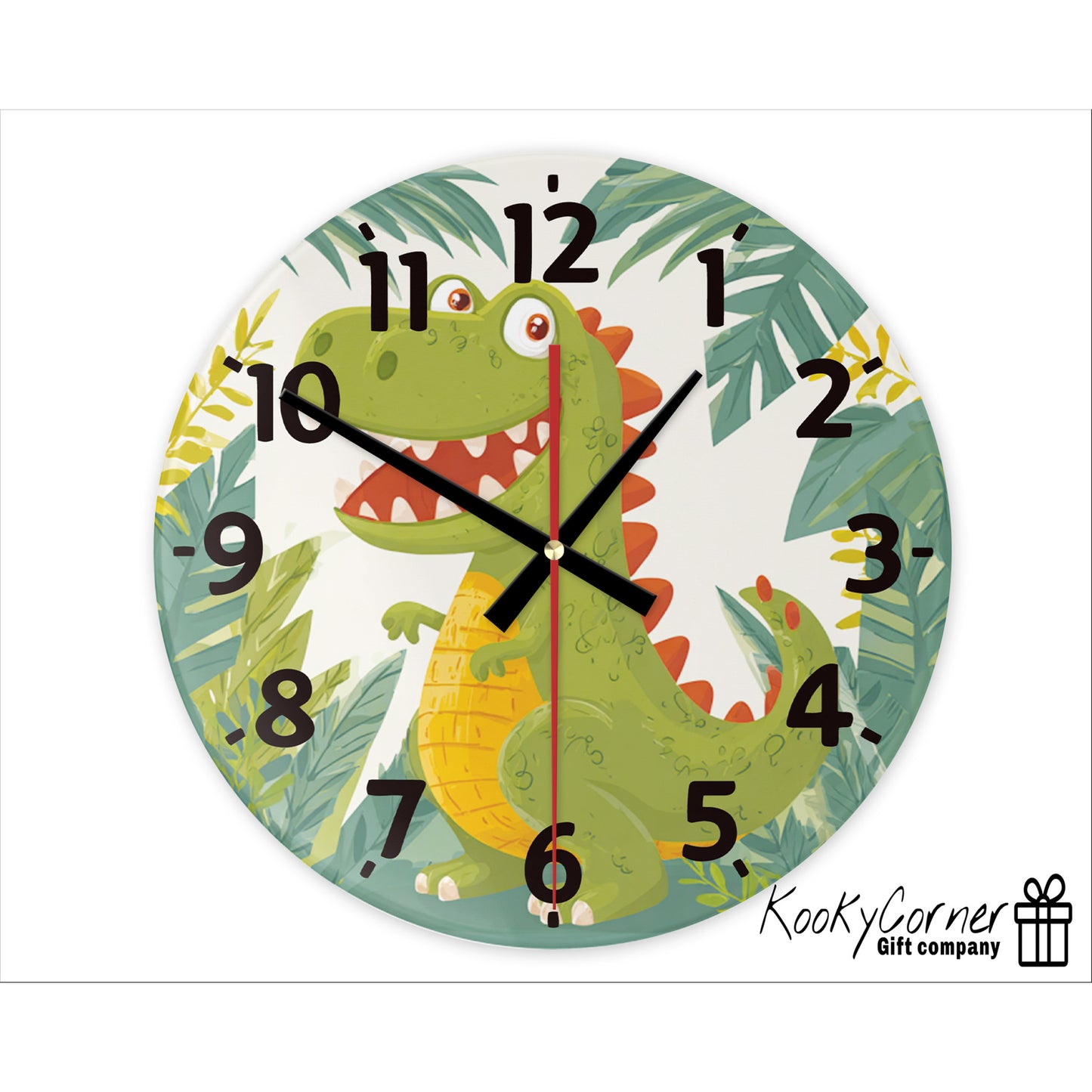 Dinosaur Wall Clock (20cm)