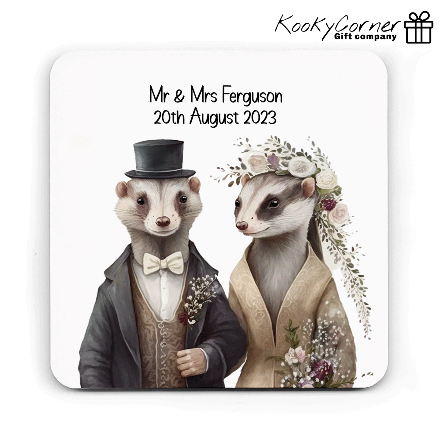 Ferret Wedding Mug