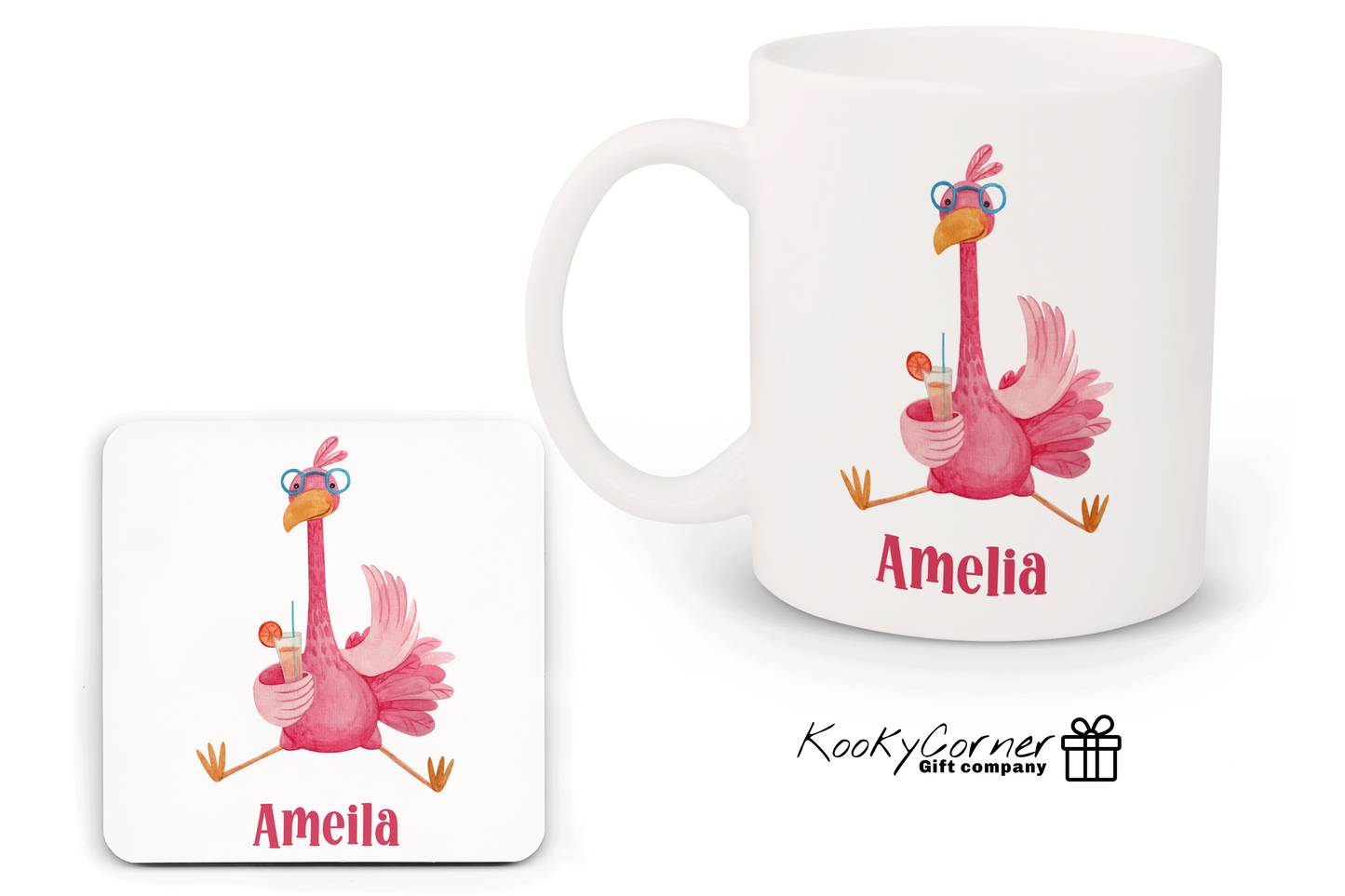 Flora Flamingo Mug
