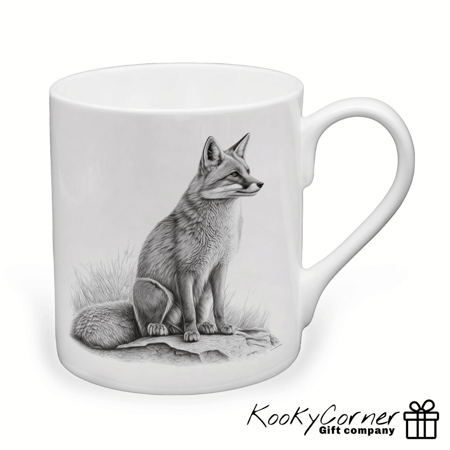Woodland Animal China Mug Set