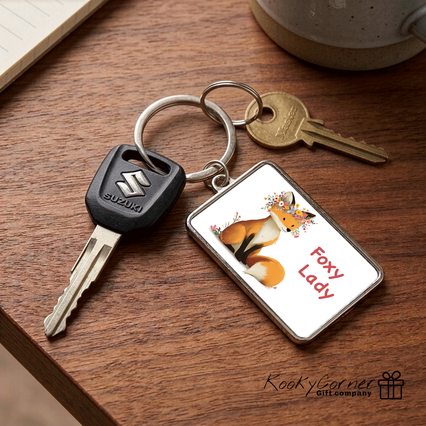 Foxy Lady Keyring