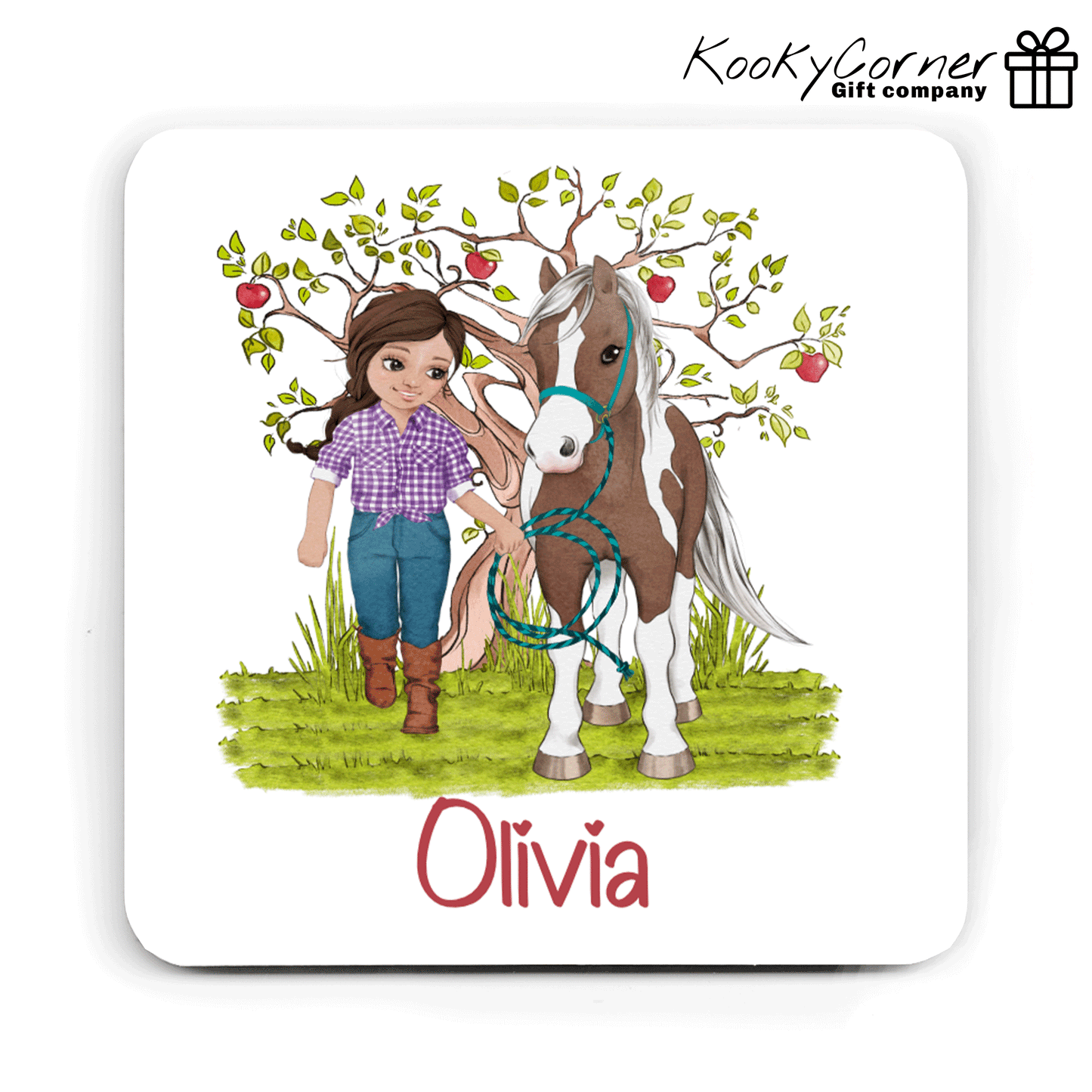 Girl & Horse Children's Mug