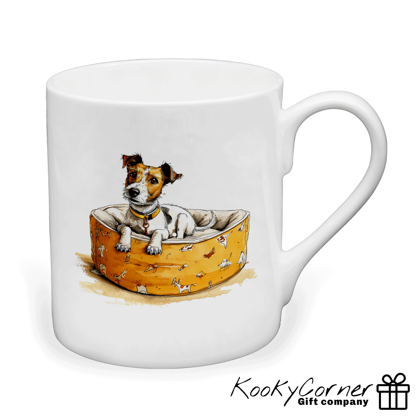Jack Russell China Mug Set