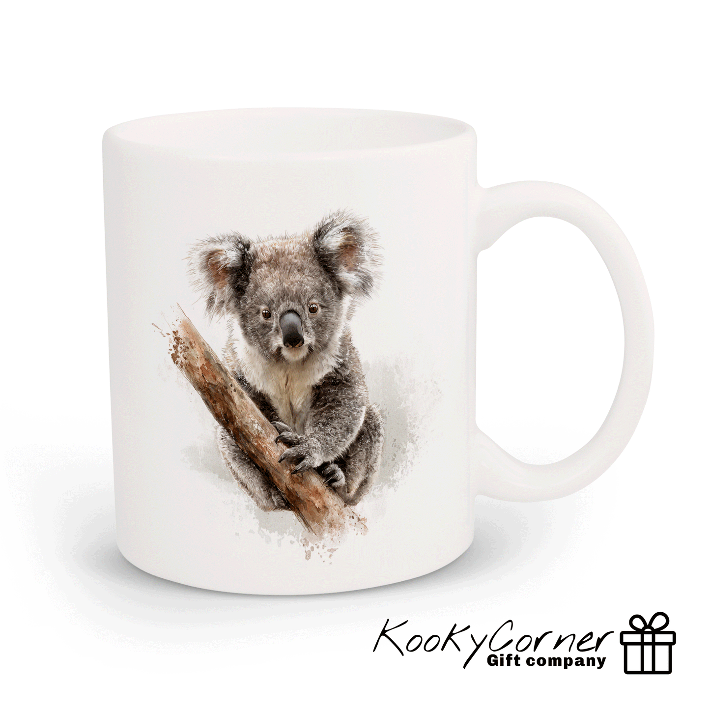 Koala Watercolour Splash Art Mug