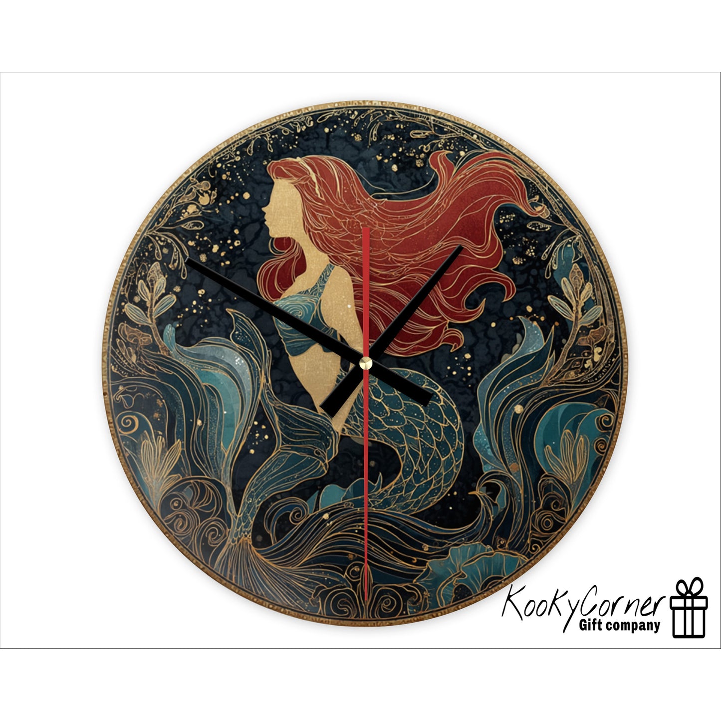 The Little Mermaid Clock (20cm)