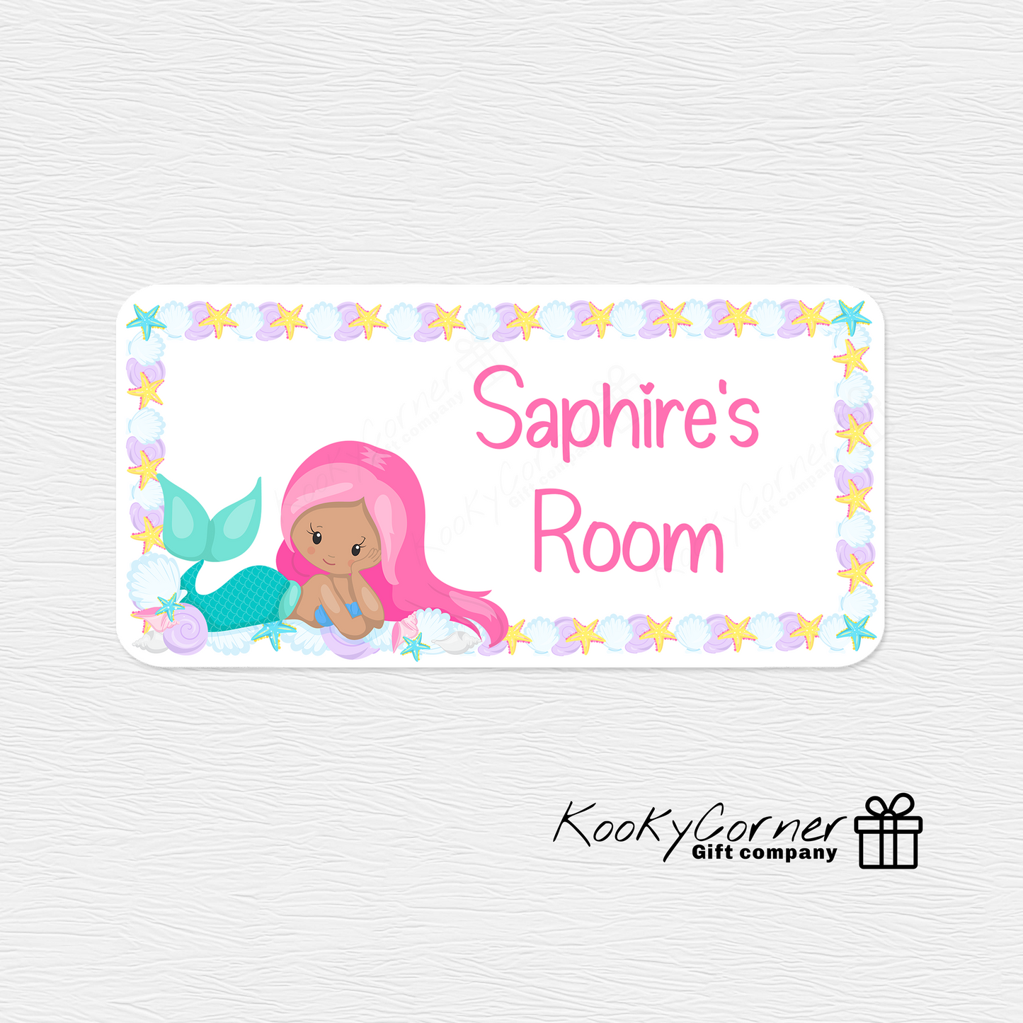 Mermaid Children's Door Plaque