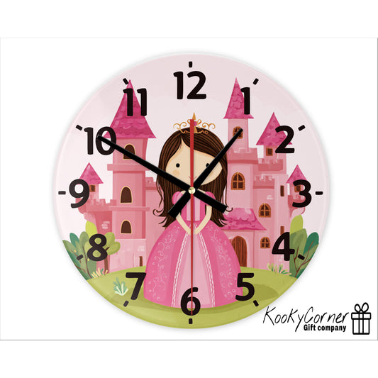 Princess Wall Clock (20cm)
