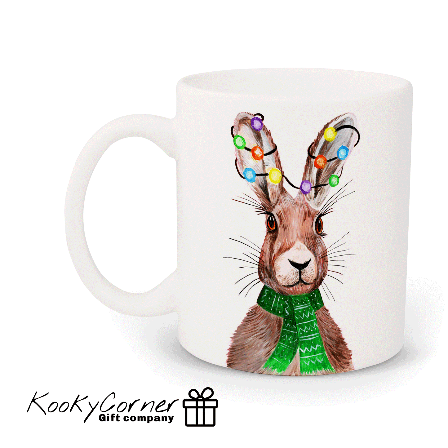 Christmas Hare Mug