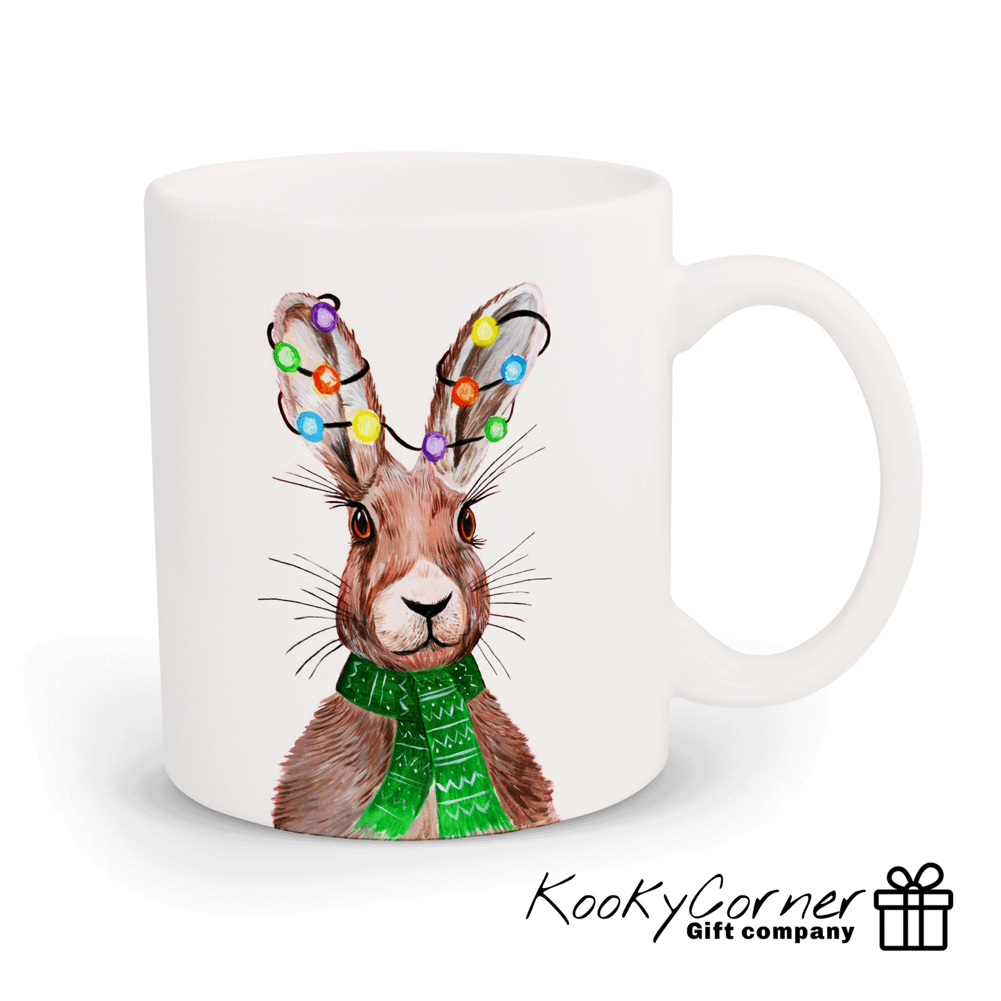 Christmas Hare Mug