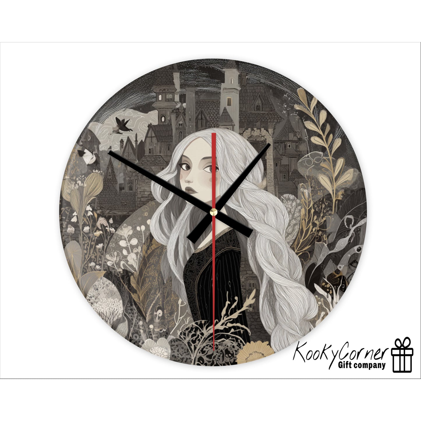 Rapunzel Wall Clock (20cm)