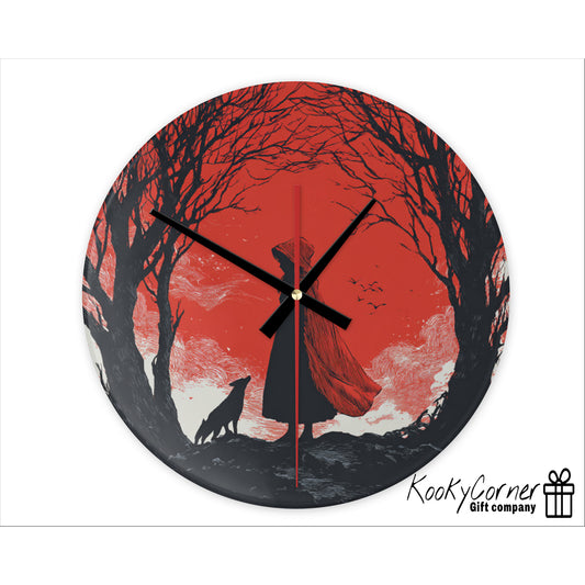 Little Red Riding Hood Wall Clock (20cm)