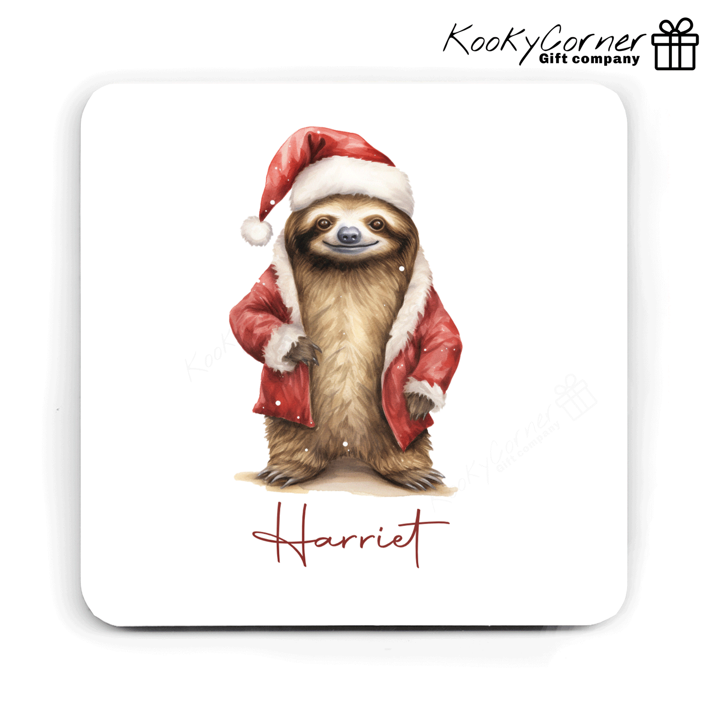 Santa Sloth Mug