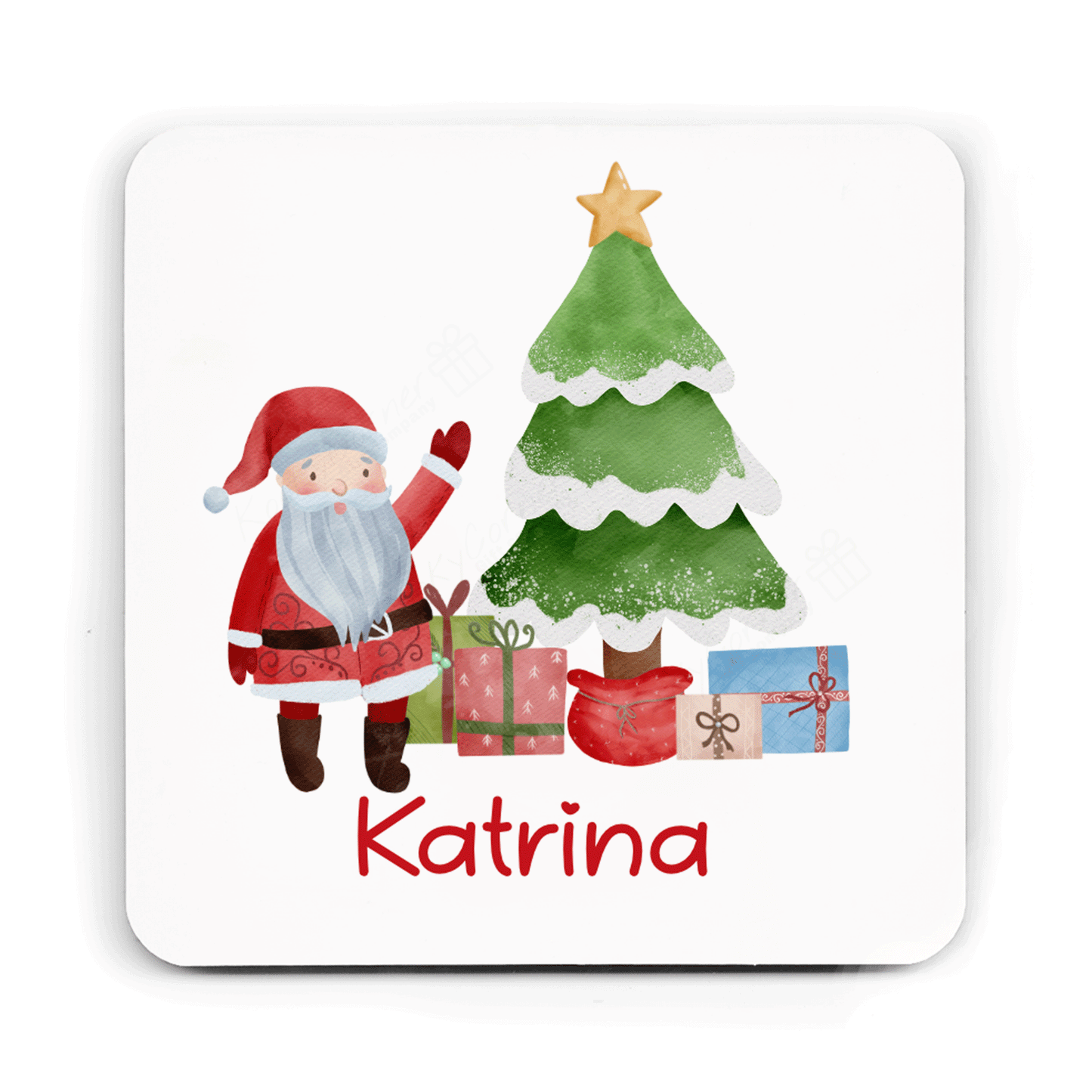 Santa and Tree Children's Mug