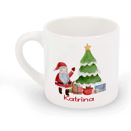 Santa and Tree Children's Mug