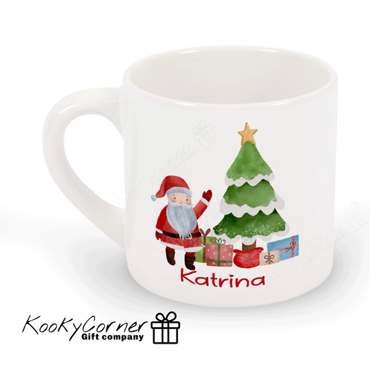 Santa and Tree Children's Mug