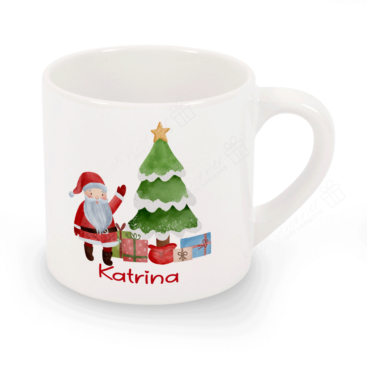 Santa and Tree Children's Mug