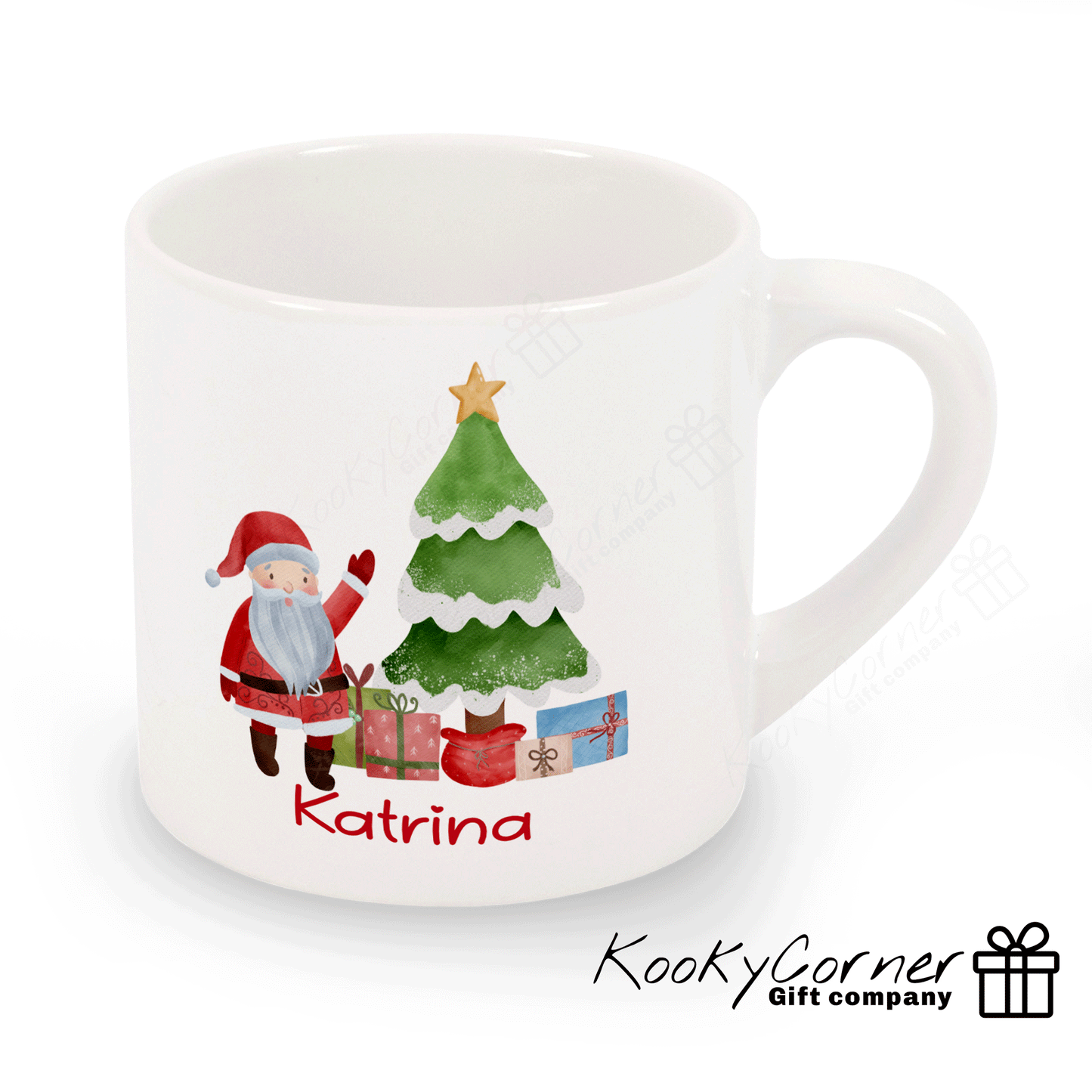 Santa and Tree Children's Mug