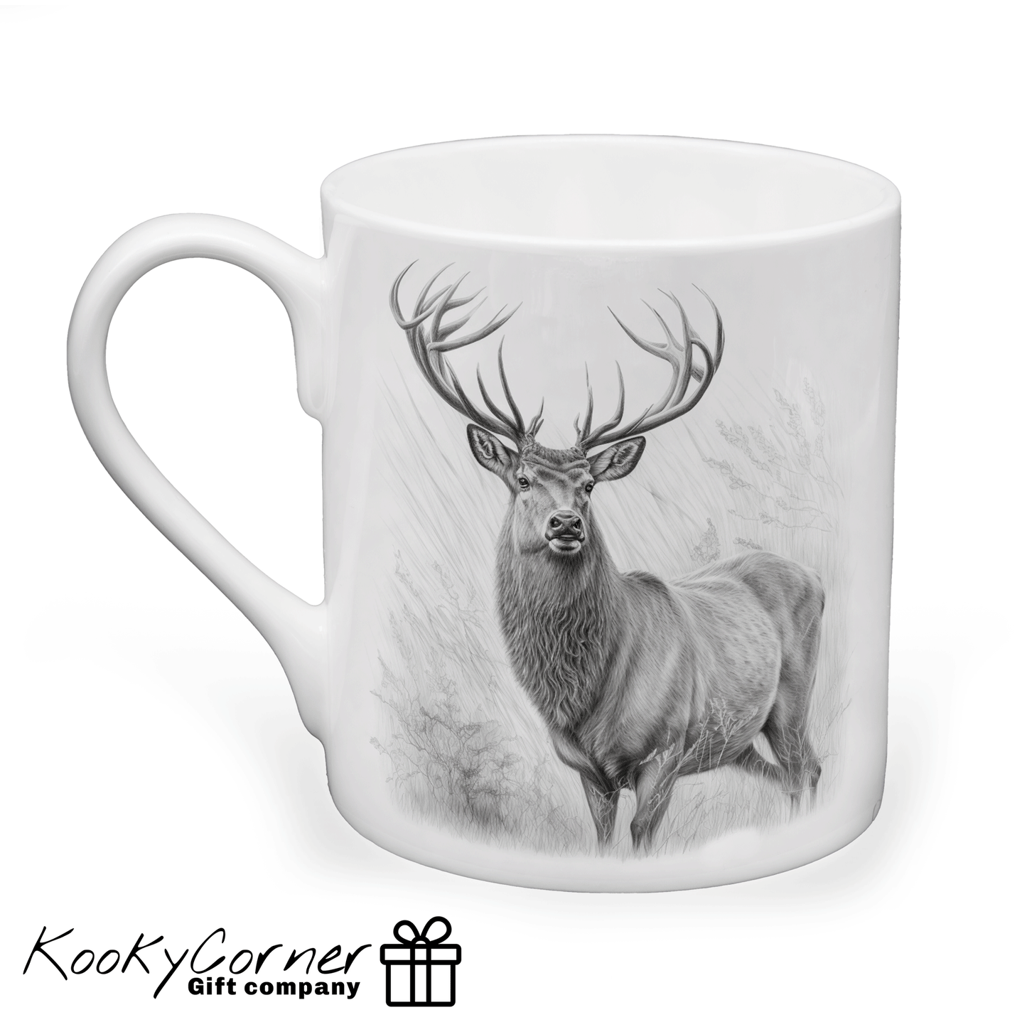 Woodland Animal China Mug Set