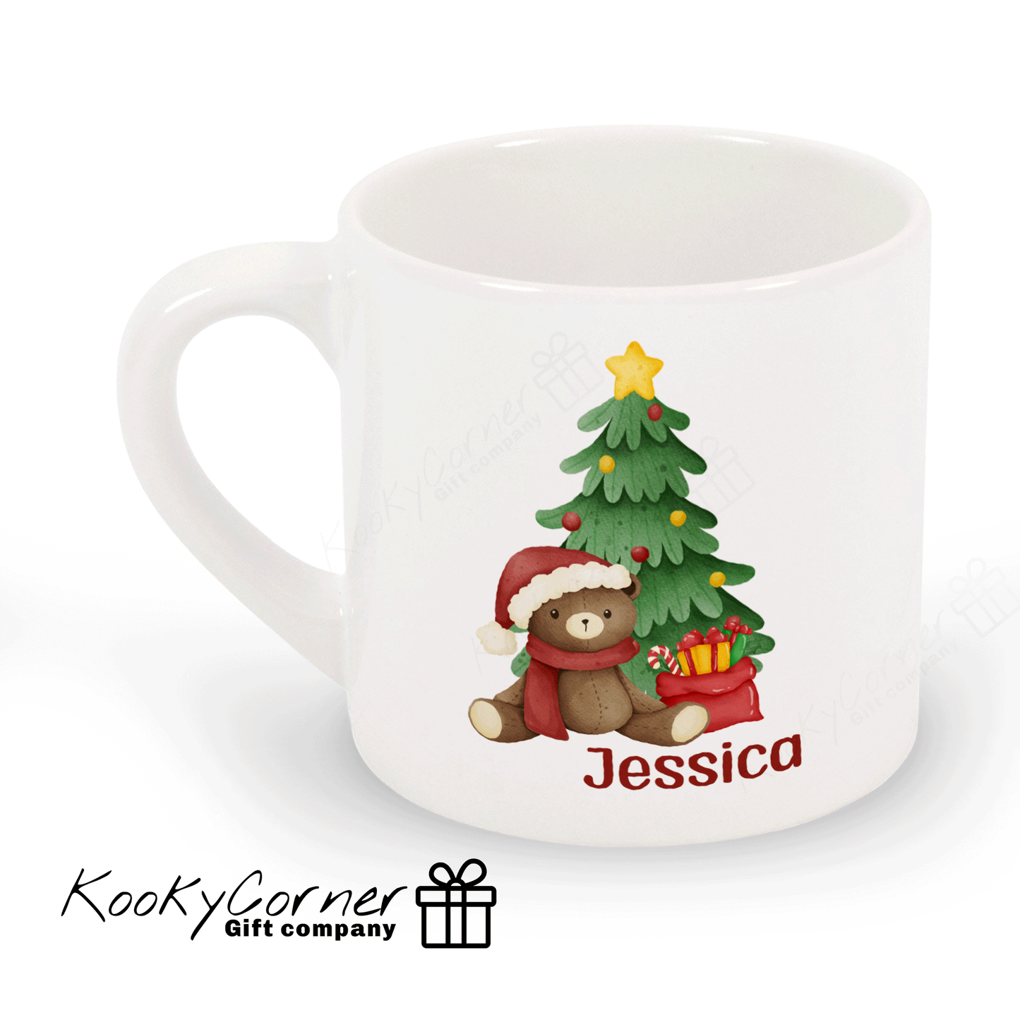 Teddy Bear Christmas Children's Mug