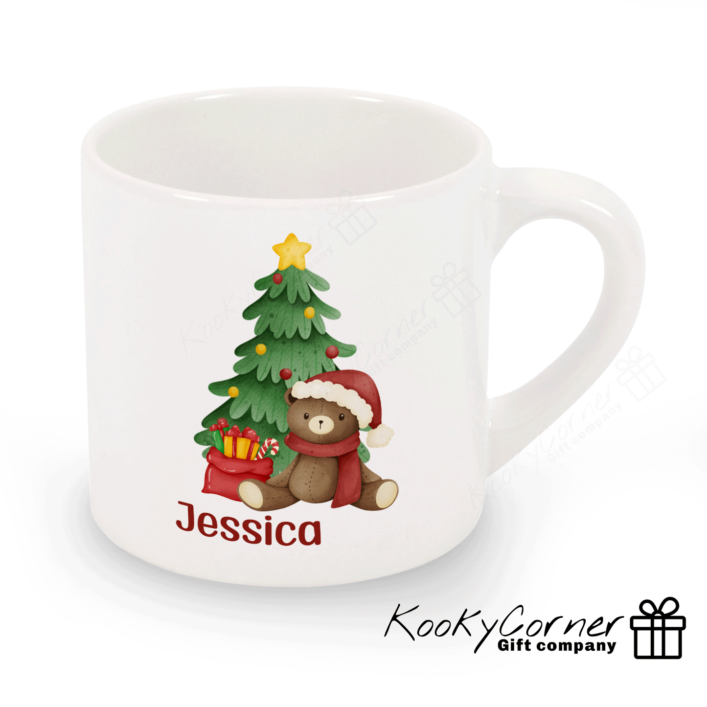 Teddy Bear Christmas Children's Mug