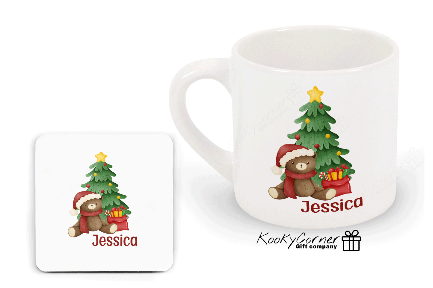 Teddy Bear Christmas Children's Mug