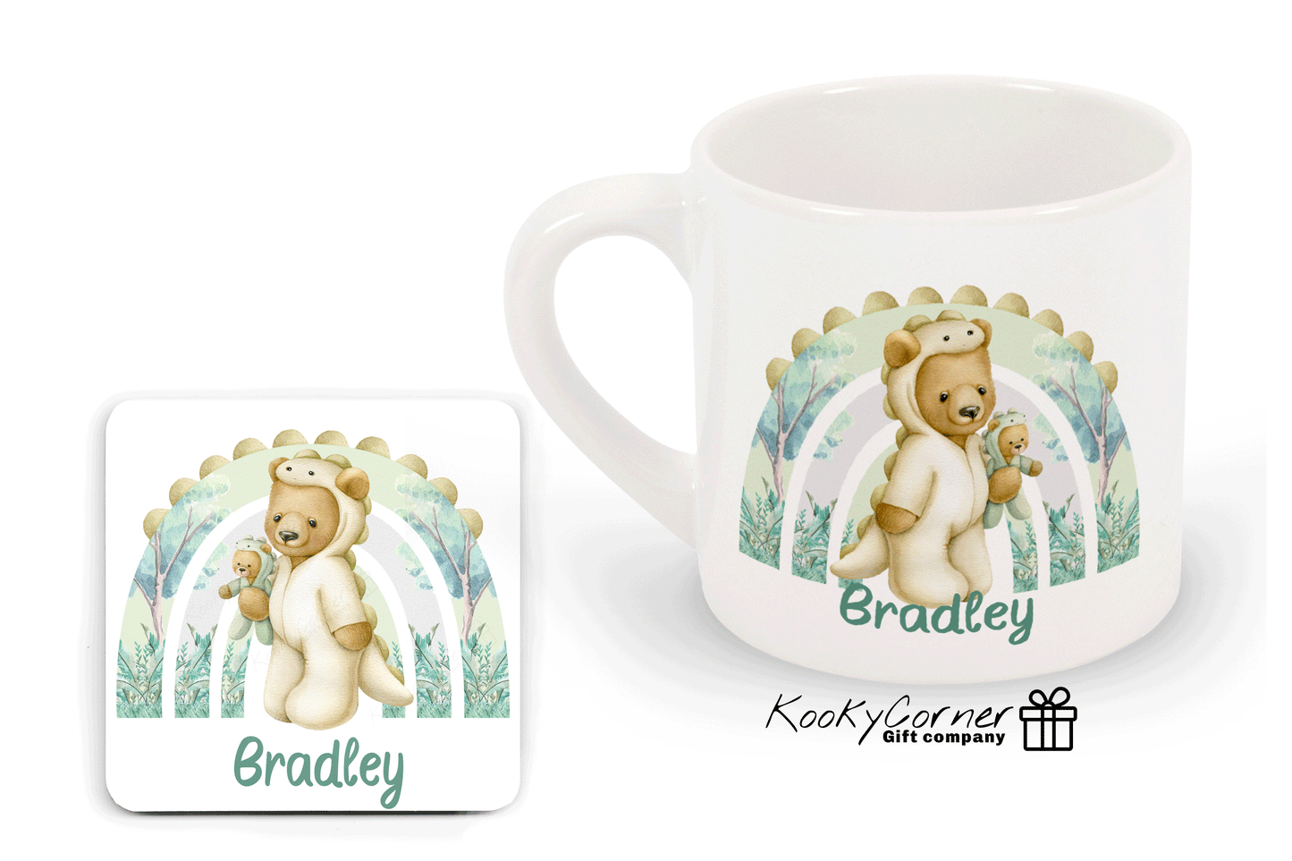Teddy Bear Dino Dress Up Children's Mug