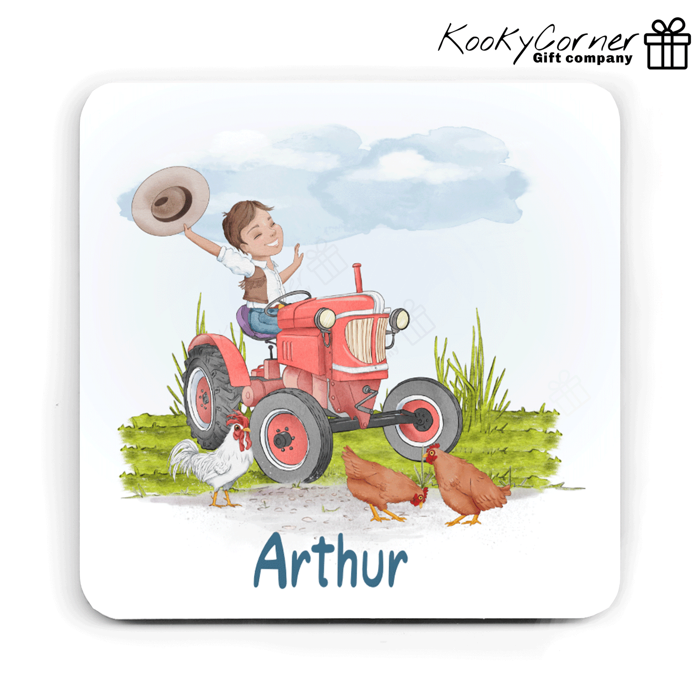 Tractor Boy Children's Mug