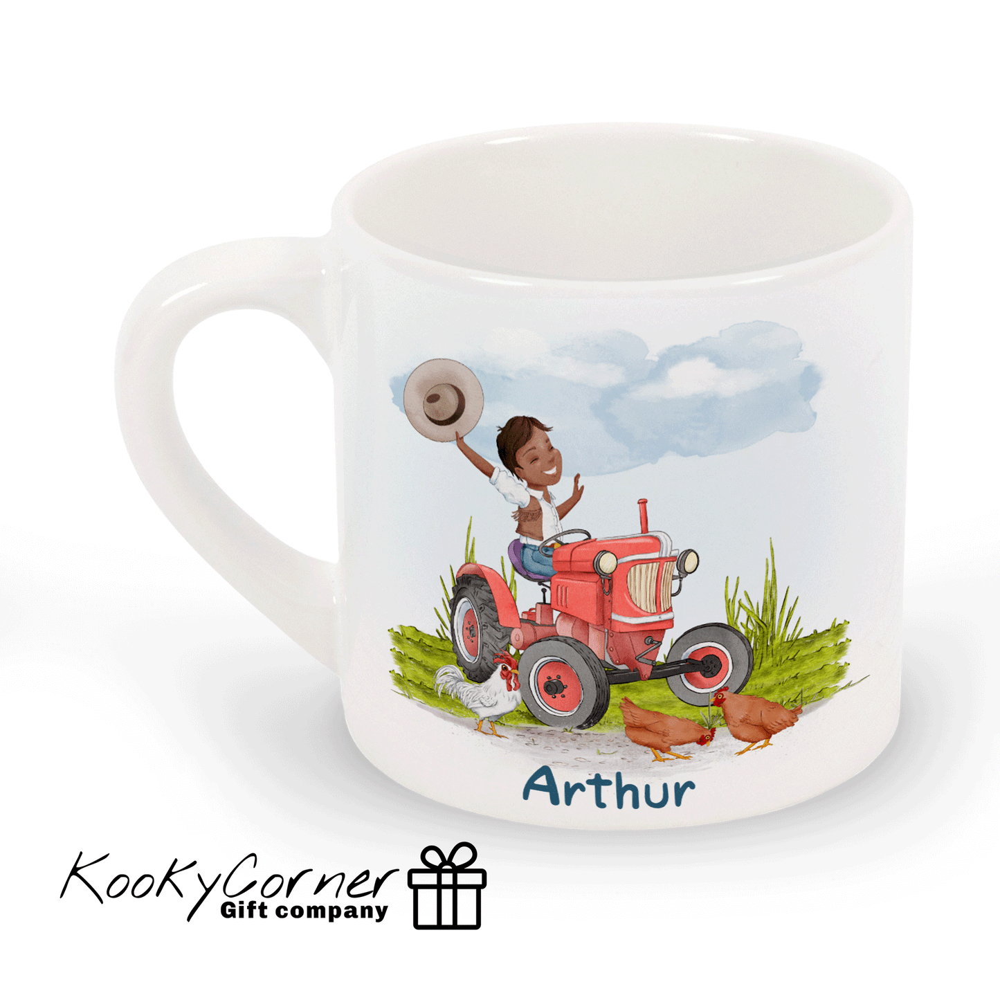 Tractor Boy Children's Mug