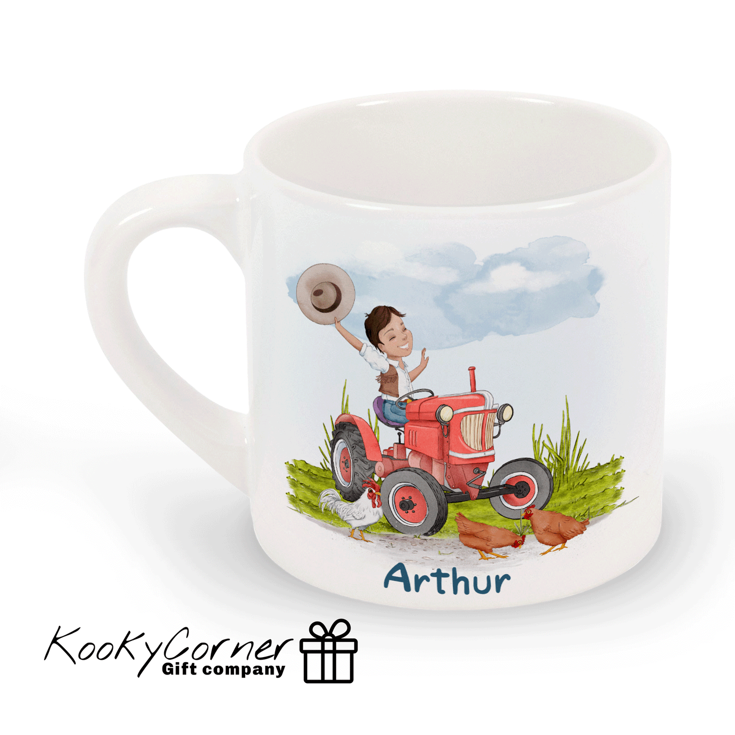 Tractor Boy Children's Mug