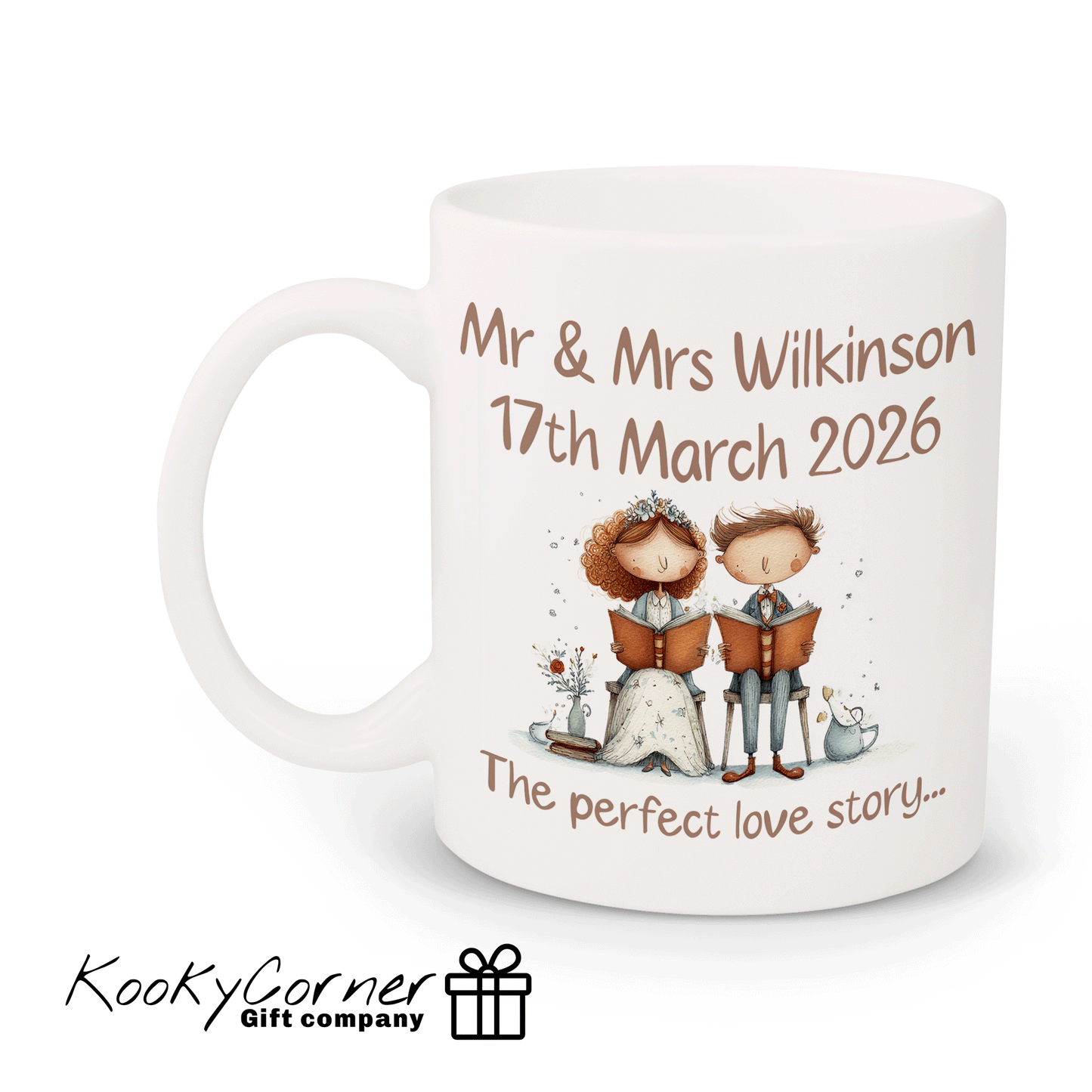 Wedding Love Story Mug