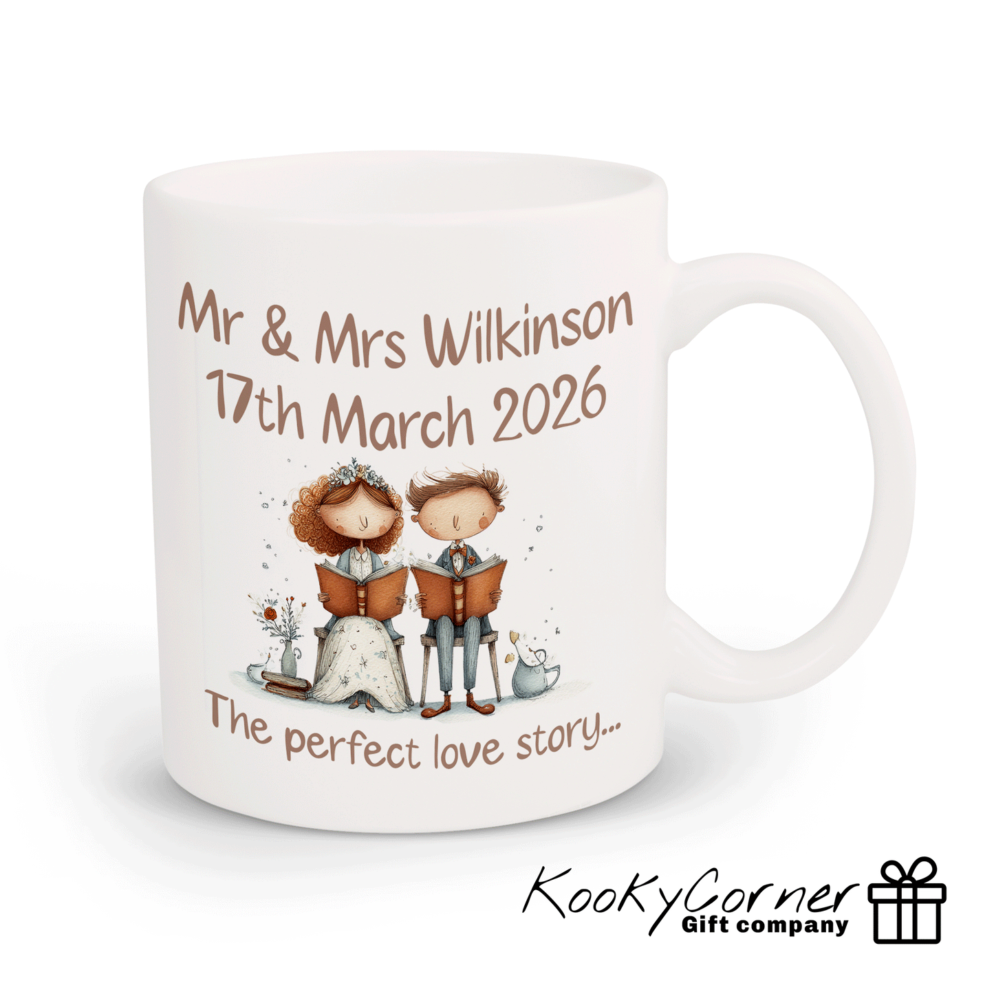 Wedding Love Story Mug