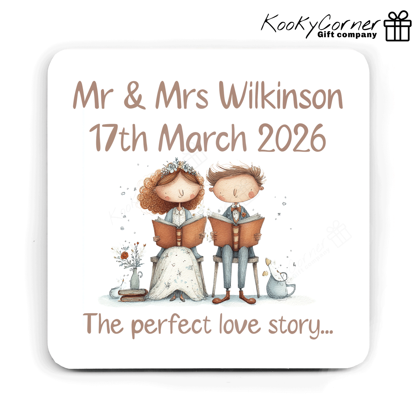 Wedding Love Story Mug