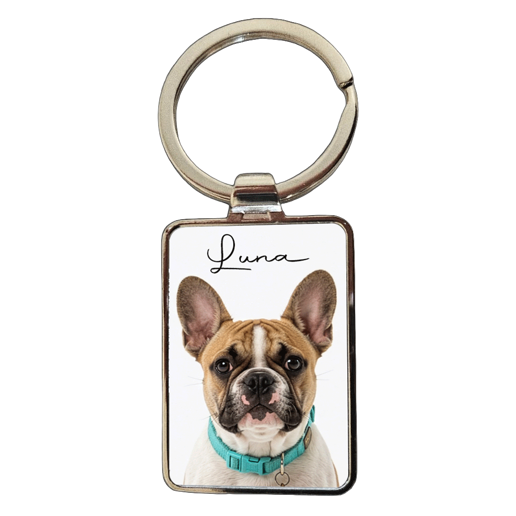 French Bulldog Keyring