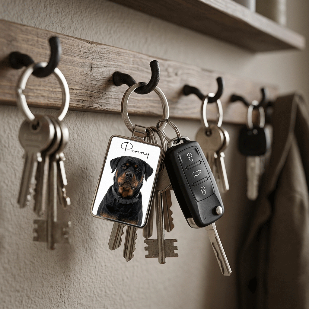 Rottweiler Keyring